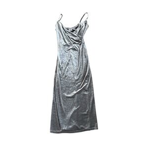 Vintage Velvet Silver Dresss